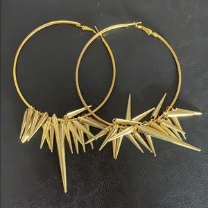 Spike Hoop earring